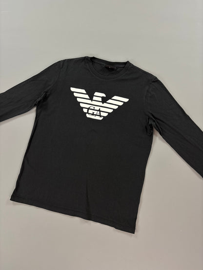 Armani Langarm T-Shirt S