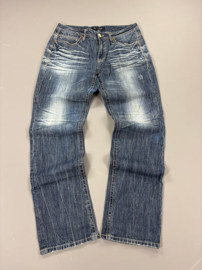 Japan Style Washed Straight Jeans vintage (L) 61season