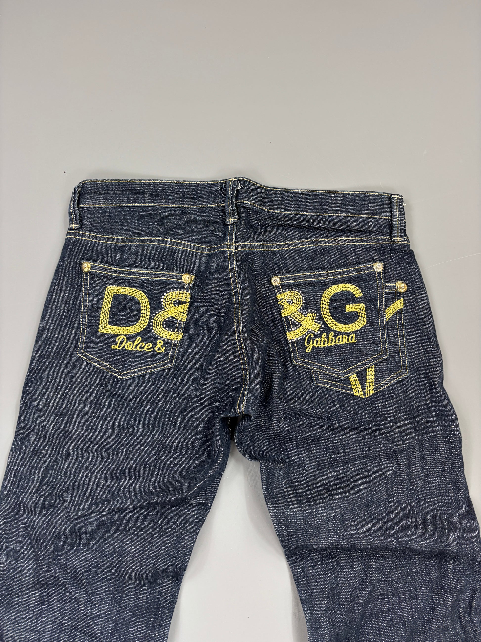 Dolce Gabbana Jeans vintage Backprint Woman (L) 61season