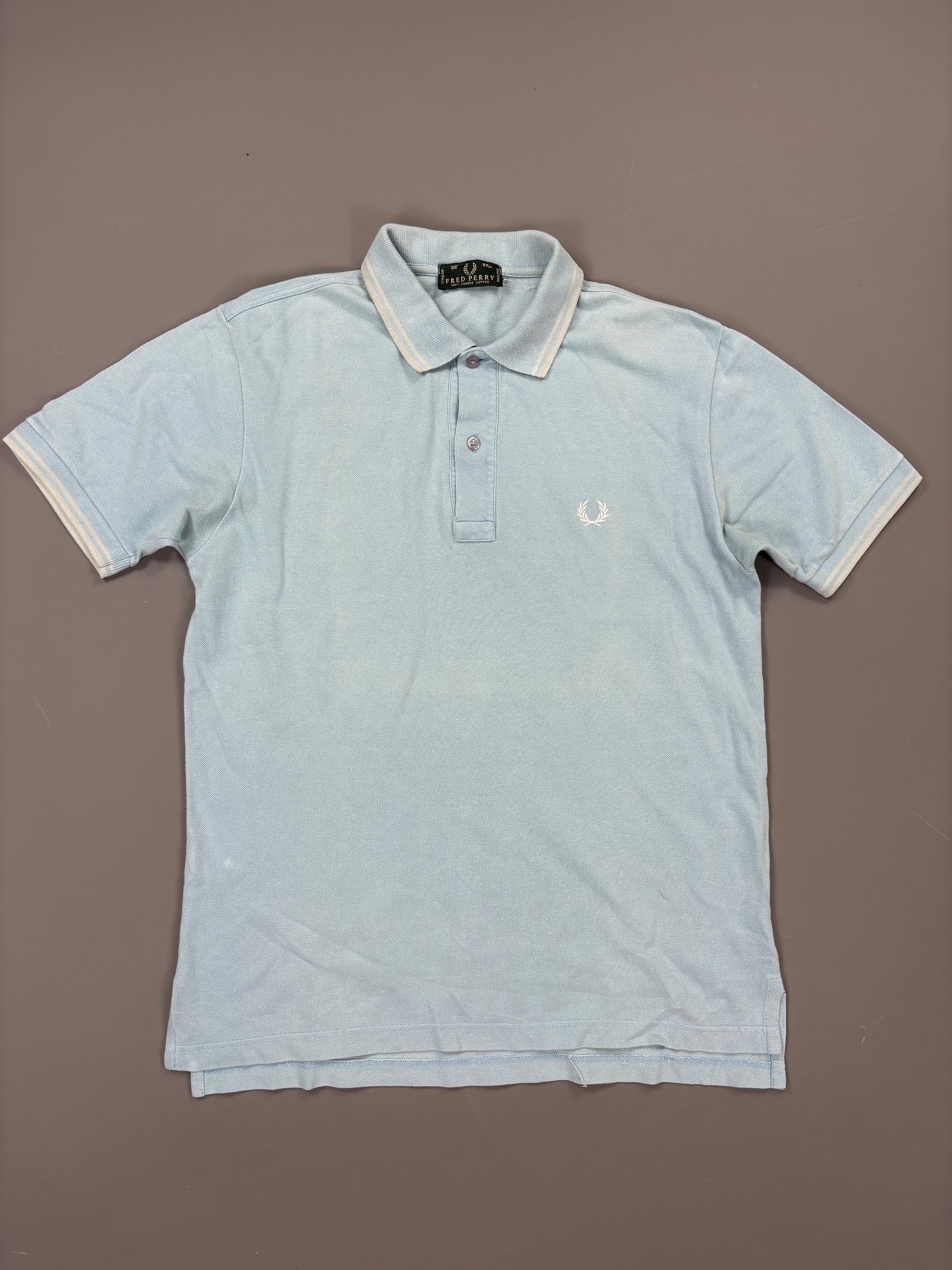 Fred Perry Polo vintage babyblue (S) 61season