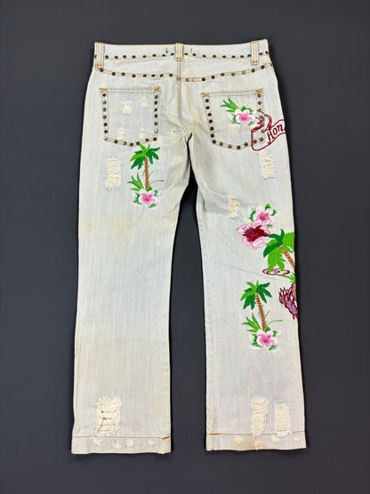 Dolce Gabbana Hawaii Jeans L