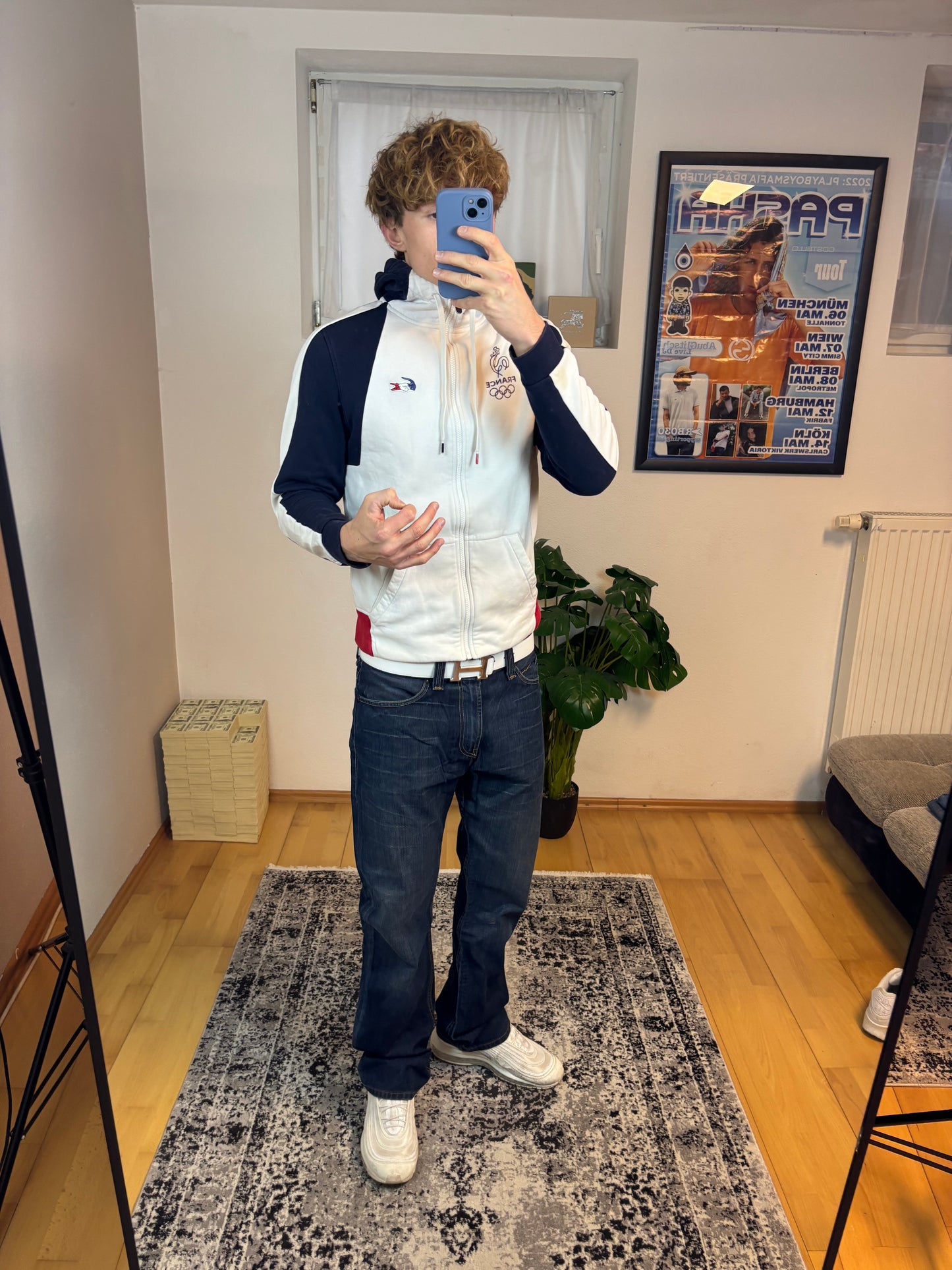 Lacoste France Zip S