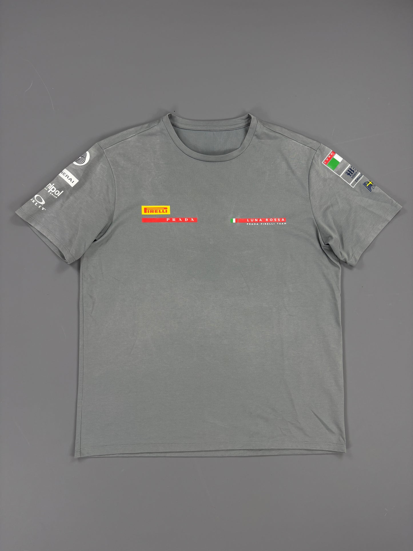 Prada Luna Rossa T-Shirt vintage tee grey (M) 61season