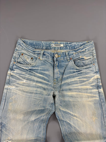 Japan Style Washed Jeans vintage (S) 61season