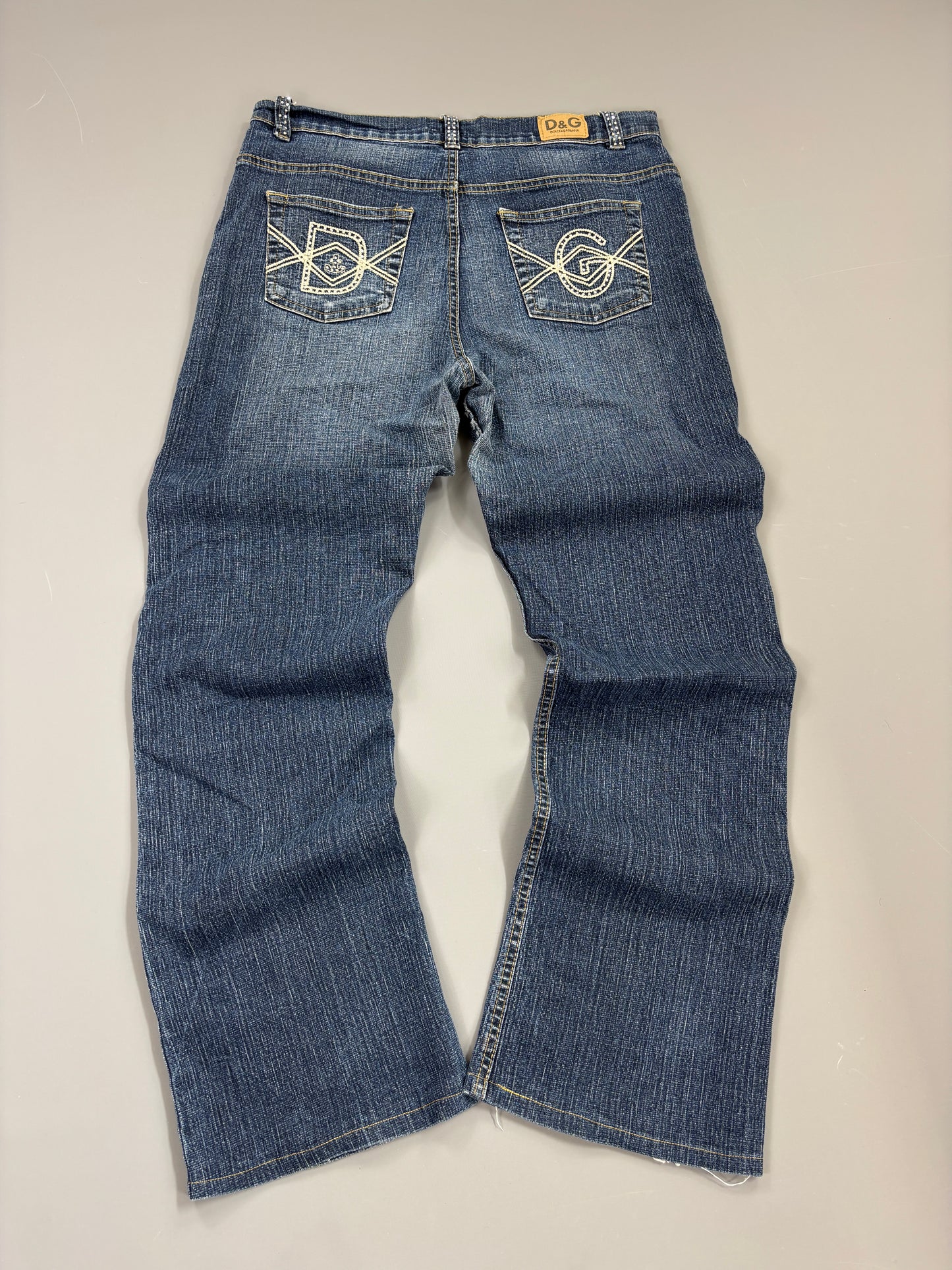 Dolce Gabbana Jeans vintage printed baggy (S) 61season