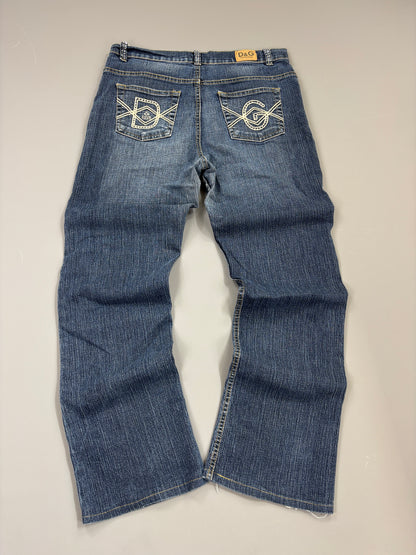 Dolce Gabbana Jeans vintage printed baggy (S) 61season