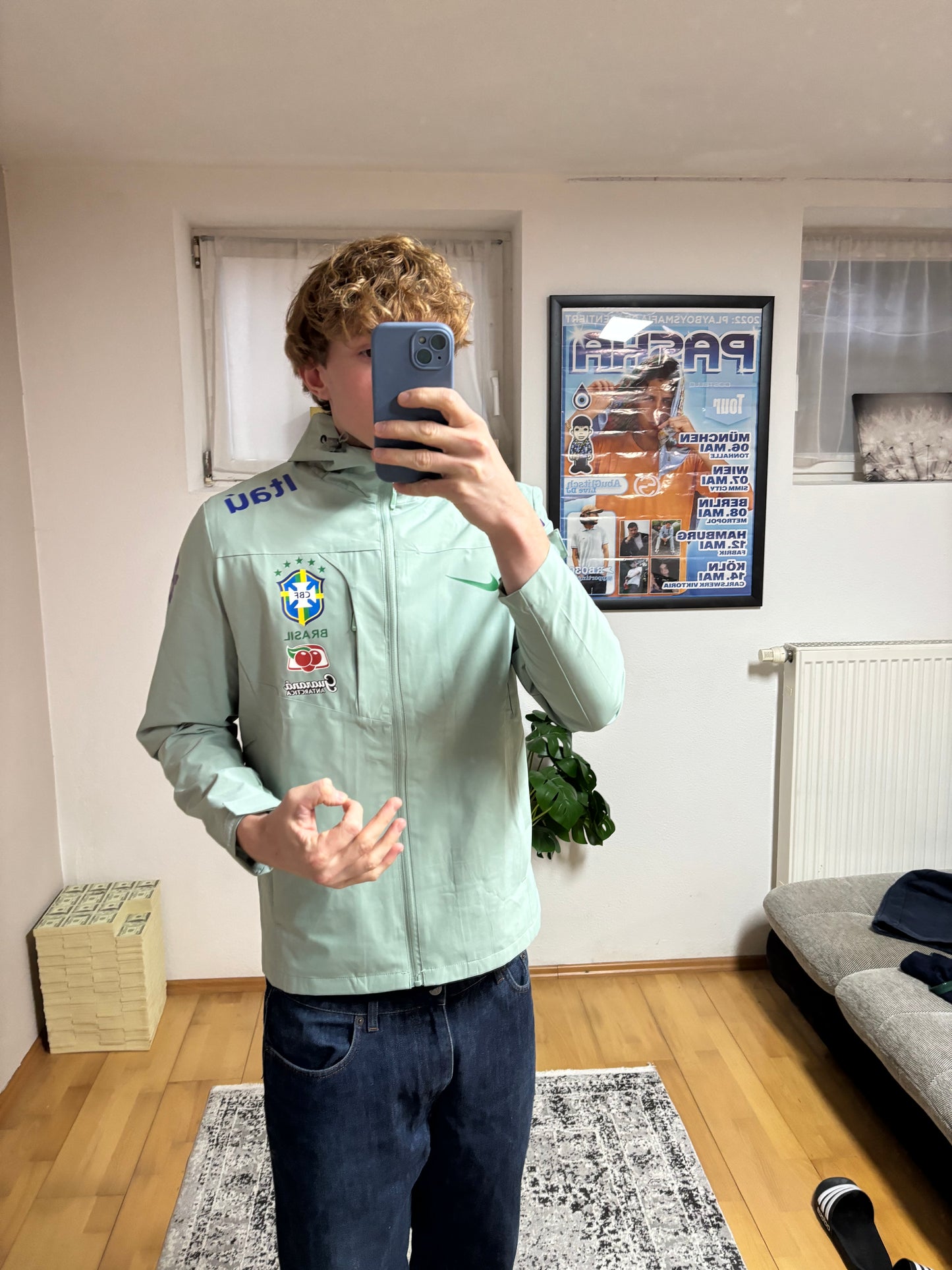 Jannik Nike Brasil Jacke S