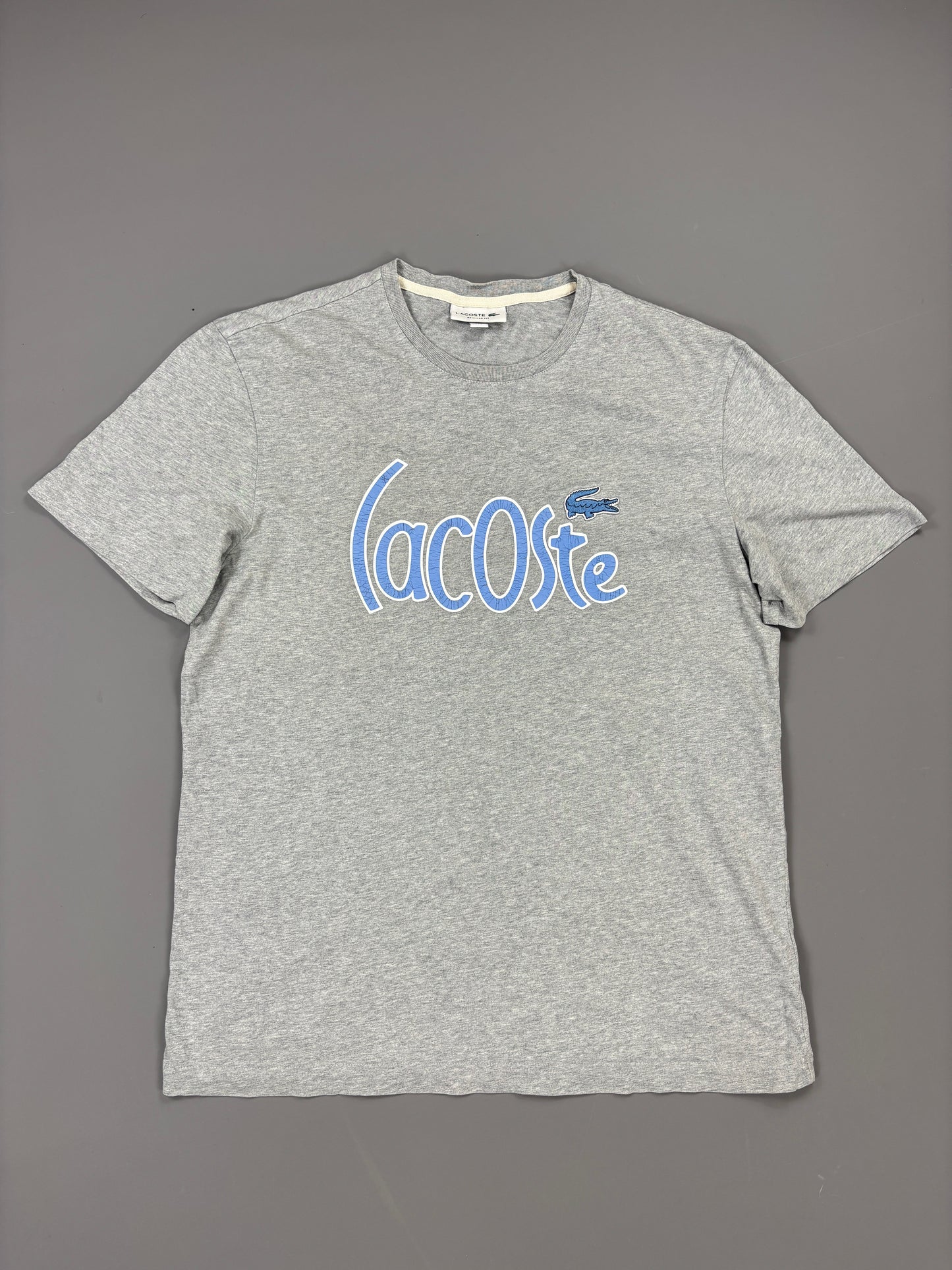 Lacoste T-Shirt vintage printed (M) 61season