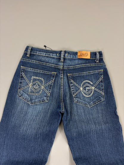 Dolce Gabbana Jeans vintage woman straight GIRLS (S) 61season