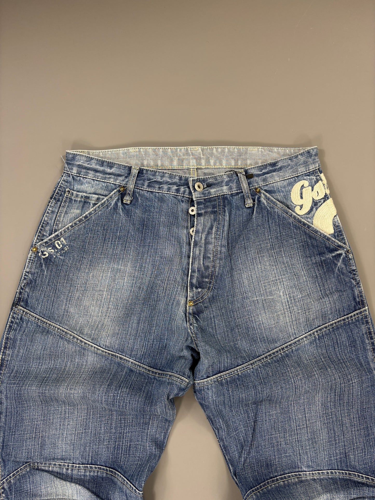 Gstar Raw Jeans vintage printed baggy (S) 61season