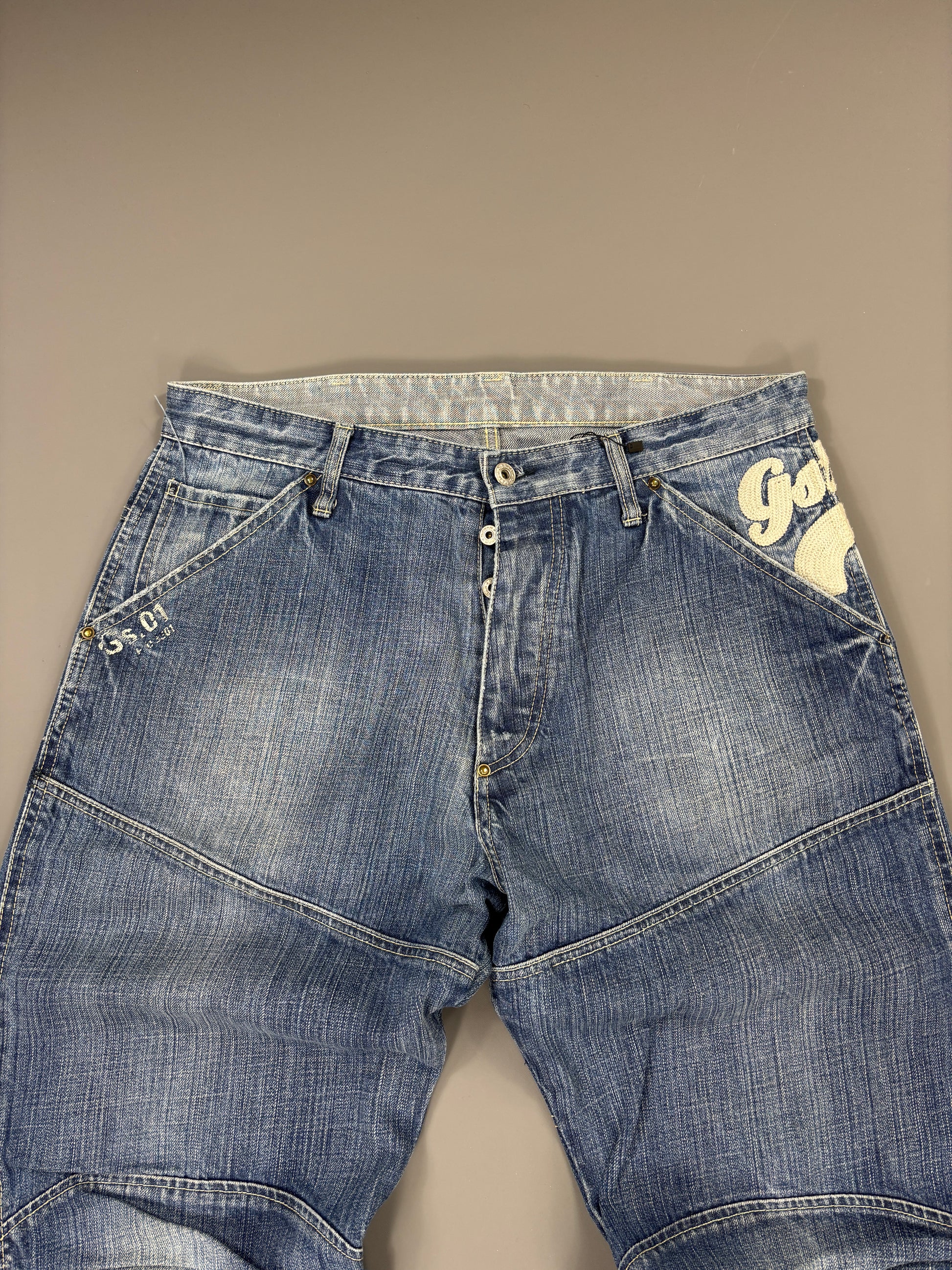 Gstar Raw Jeans vintage printed baggy (S) 61season
