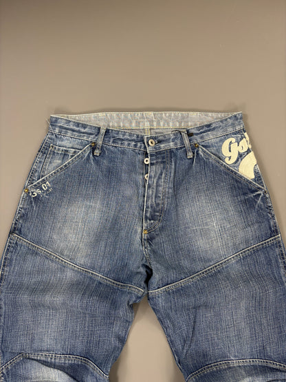 Gstar Raw Jeans vintage printed baggy (S) 61season
