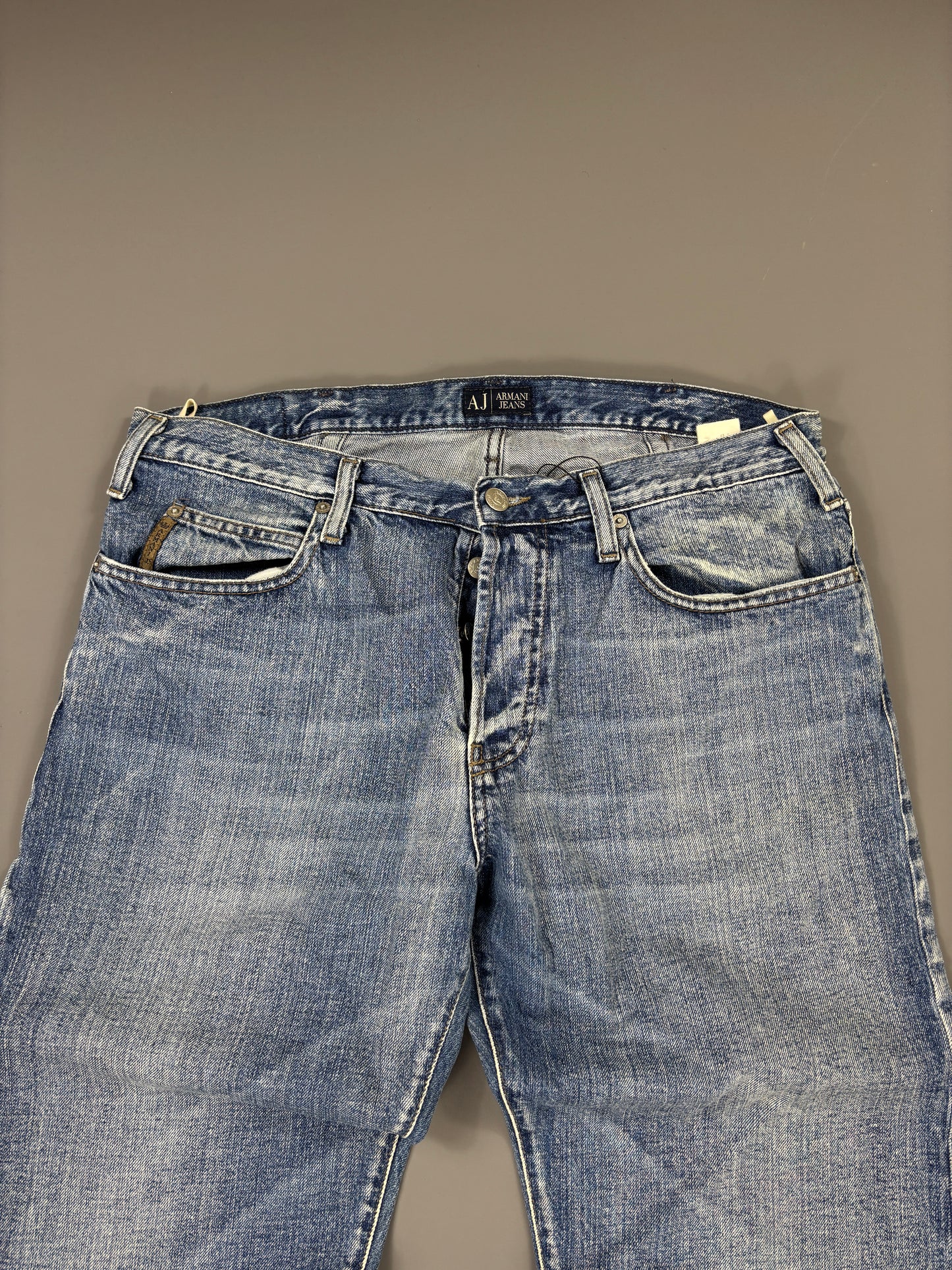Armani Jeans vintage printed straight (M) 61season