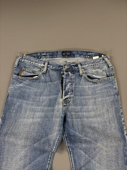 Armani Jeans vintage printed straight (M) 61season