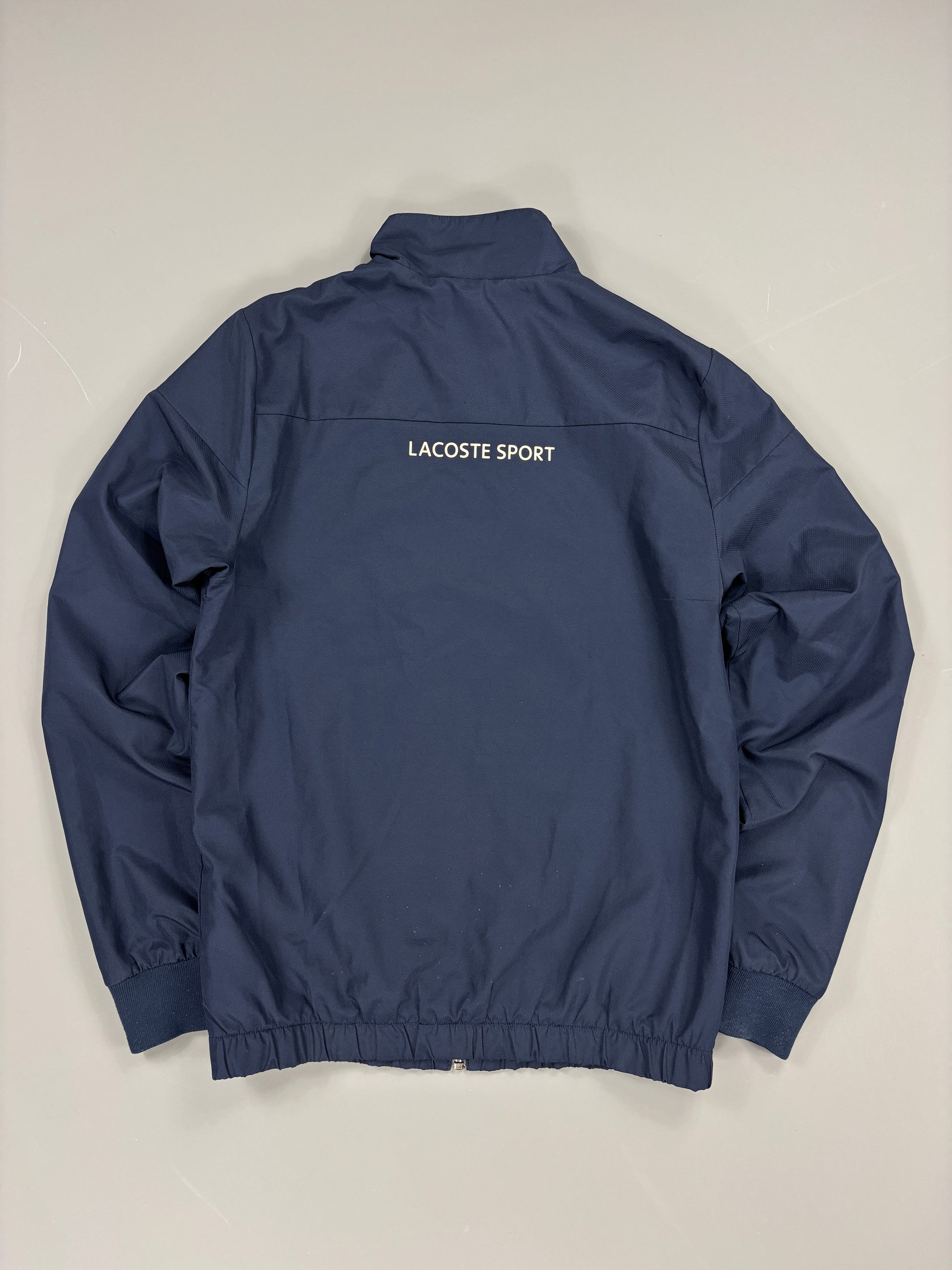 Lacoste Sport Jacke vintage backprint (S) 61season