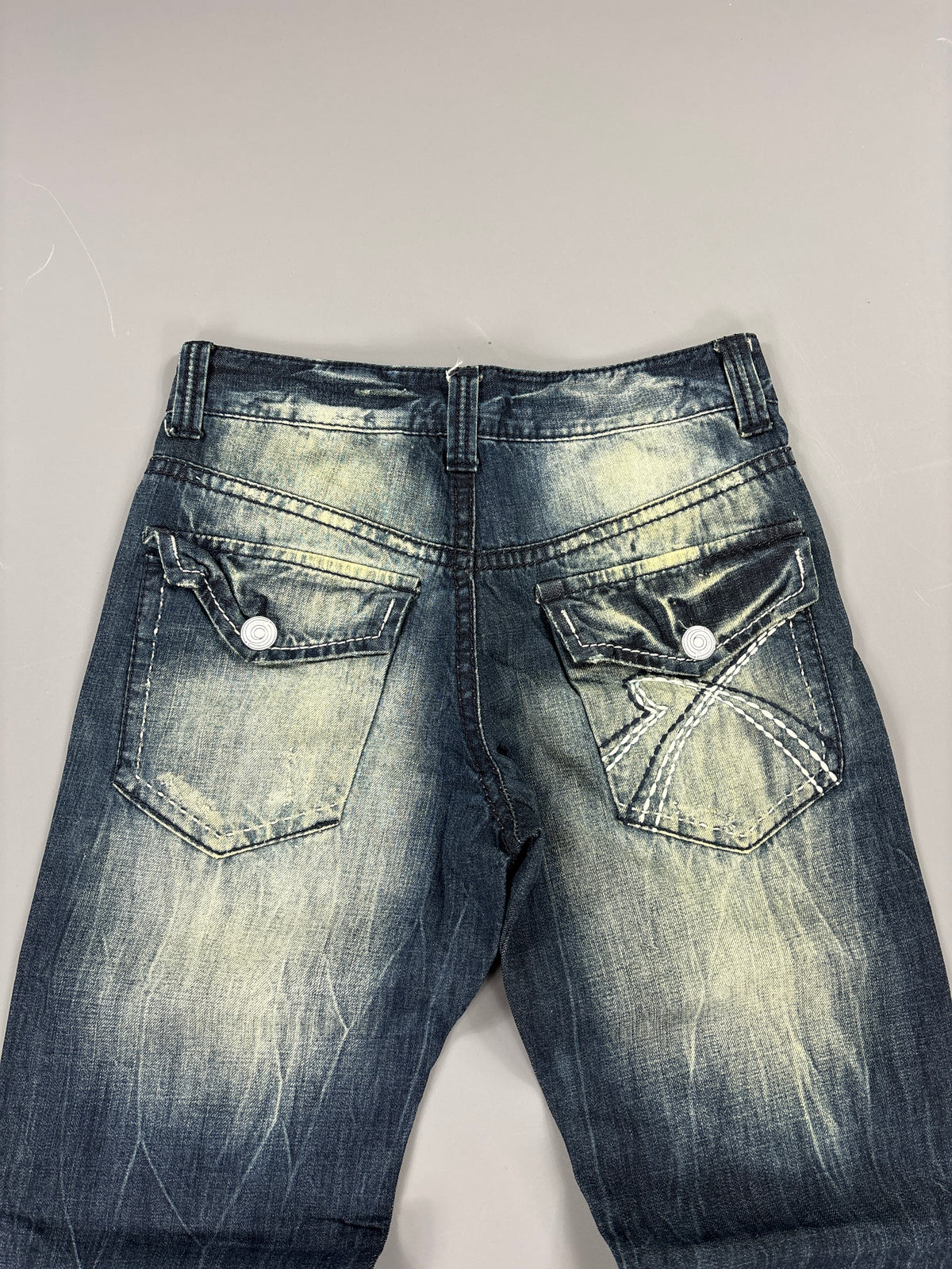 Japan Style Washed Bootcut Jeans vintage (L) 61season