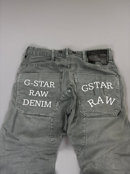 Gstar Raw Hose vintage washed grey straight (M) 61season