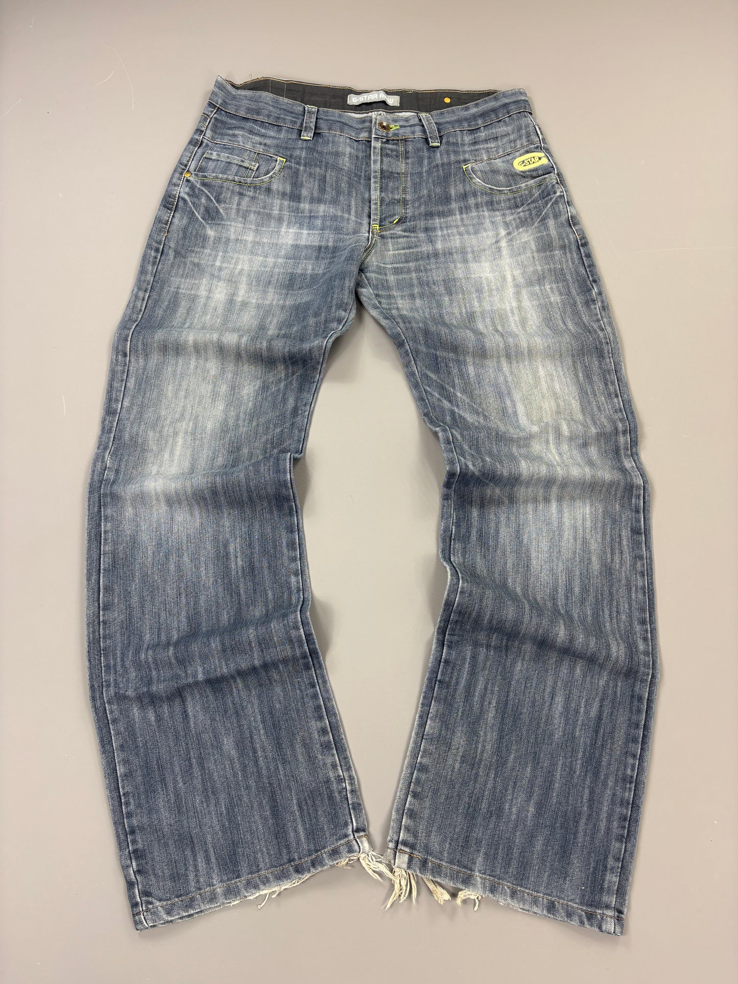 Gstar Raw Jeans vintage printed baggy (M) 61season