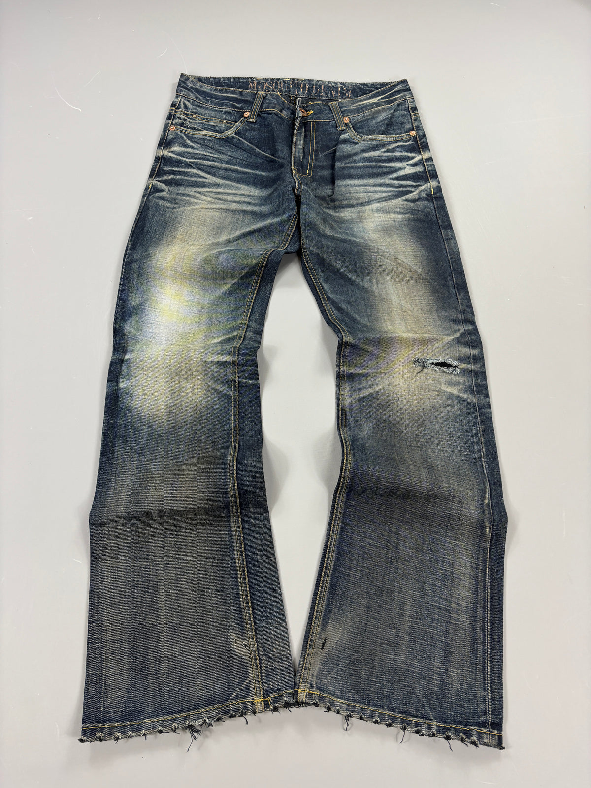 Japan Style Straight Washed Jeans vintage (XL) 61season