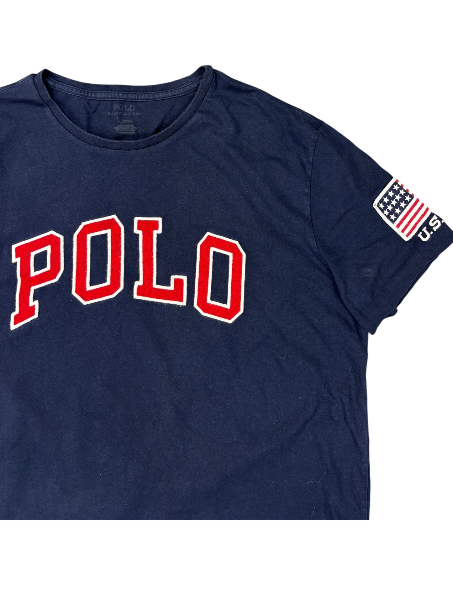 Polo Ralph Lauren T-Shirt vintage usa tee (M) 61season