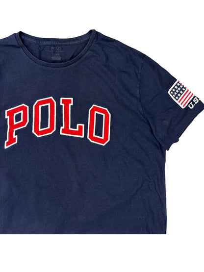 Polo Ralph Lauren T-Shirt vintage usa tee (M) 61season