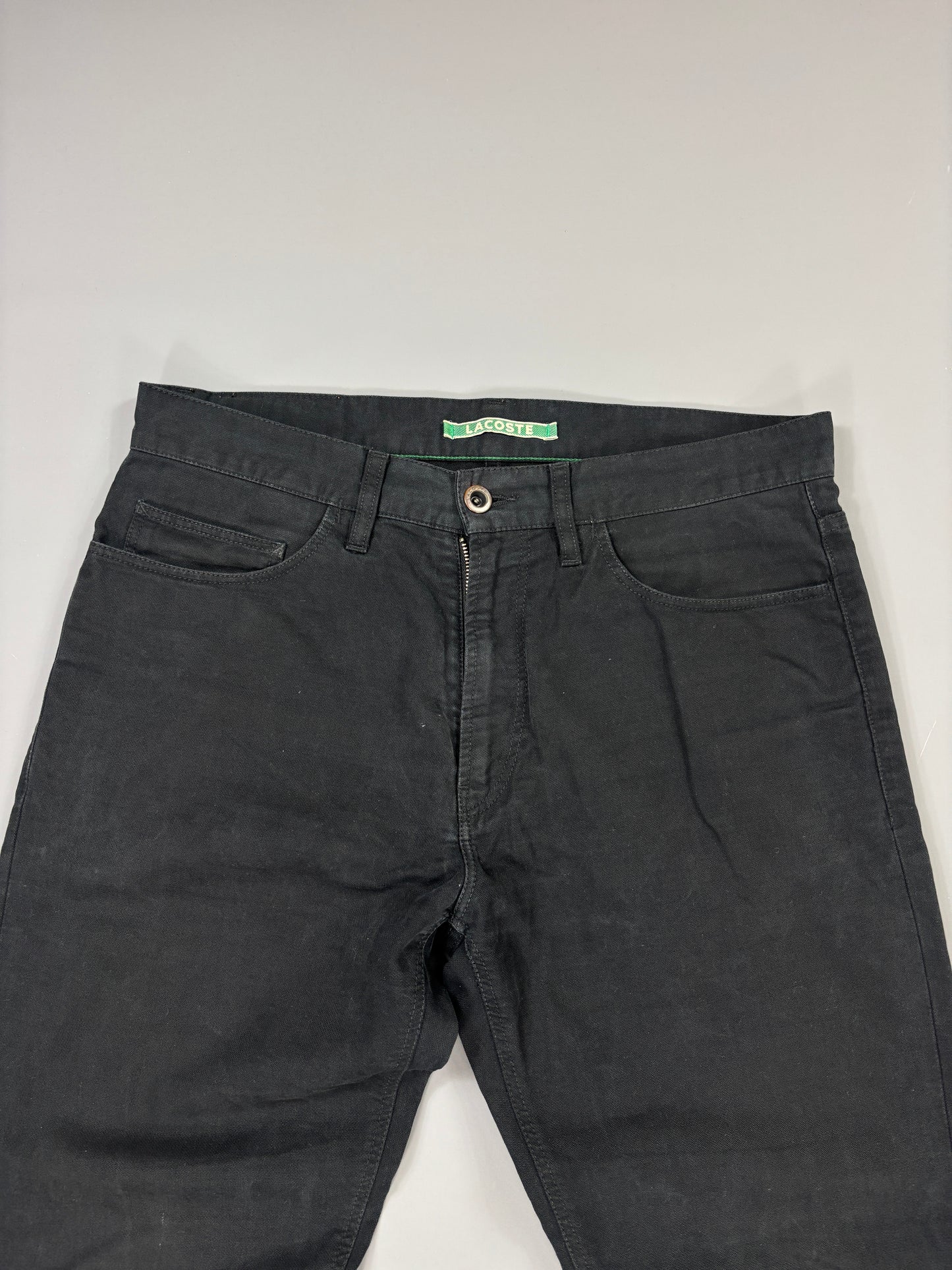 Lacoste Jeans vintage black straight (M) 61season