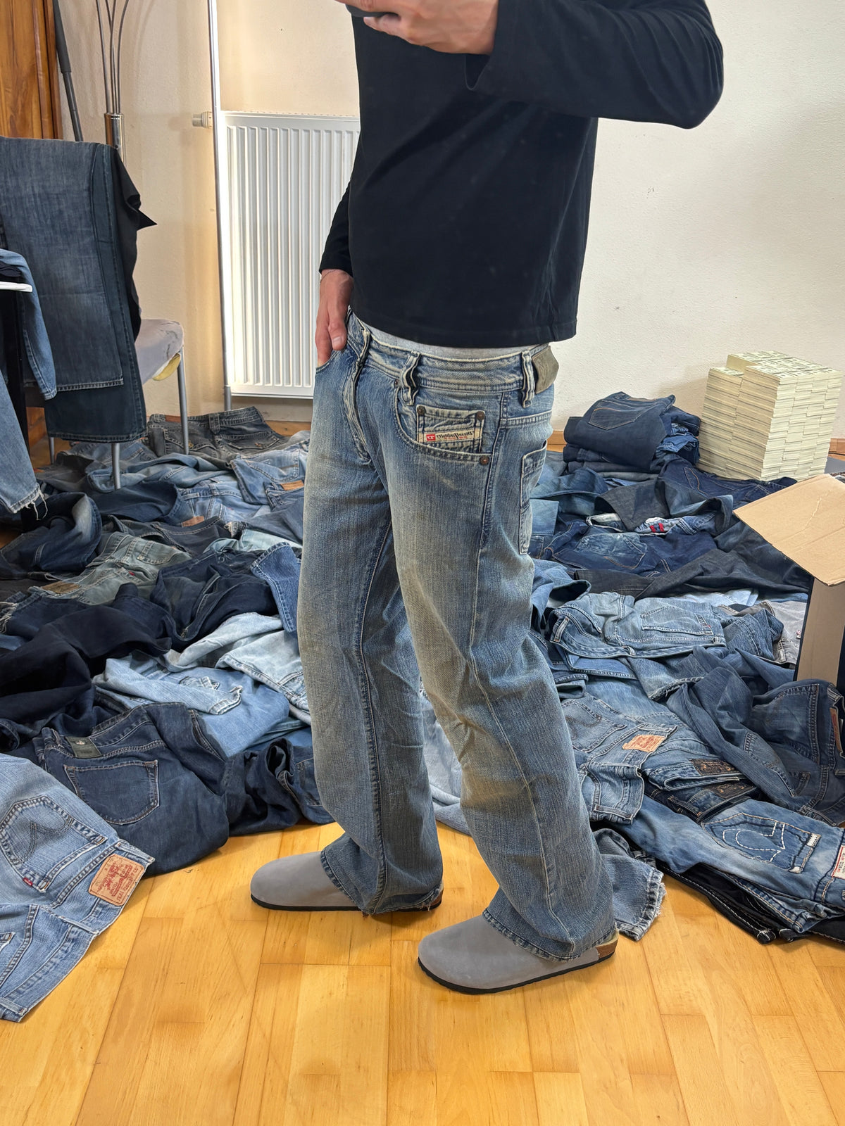 Diesel Bootcut Jeans vintage washed (S) 61season
