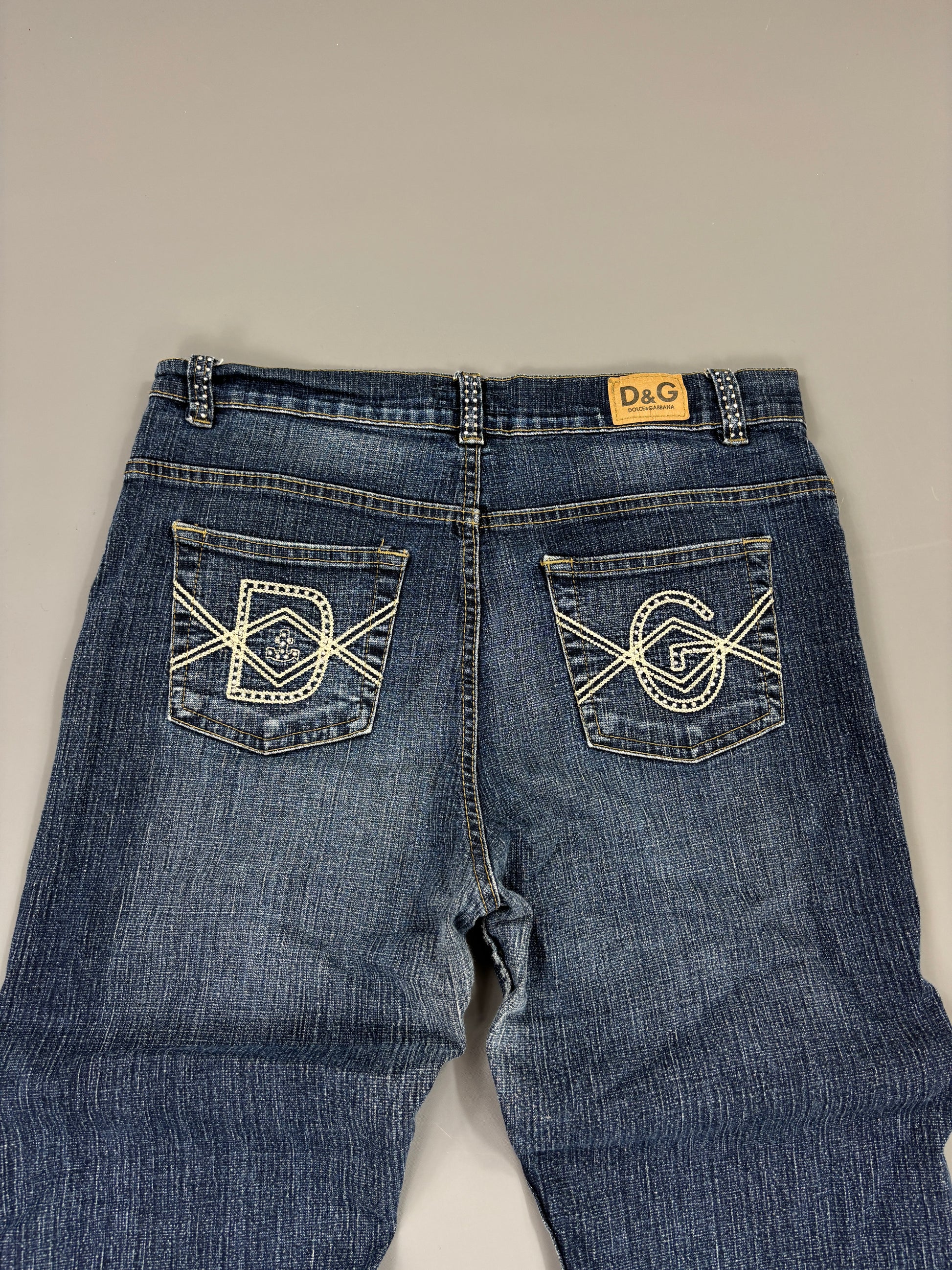 Dolce Gabbana Jeans vintage printed baggy (S) 61season