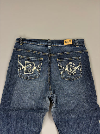 Dolce Gabbana Jeans vintage printed baggy (S) 61season