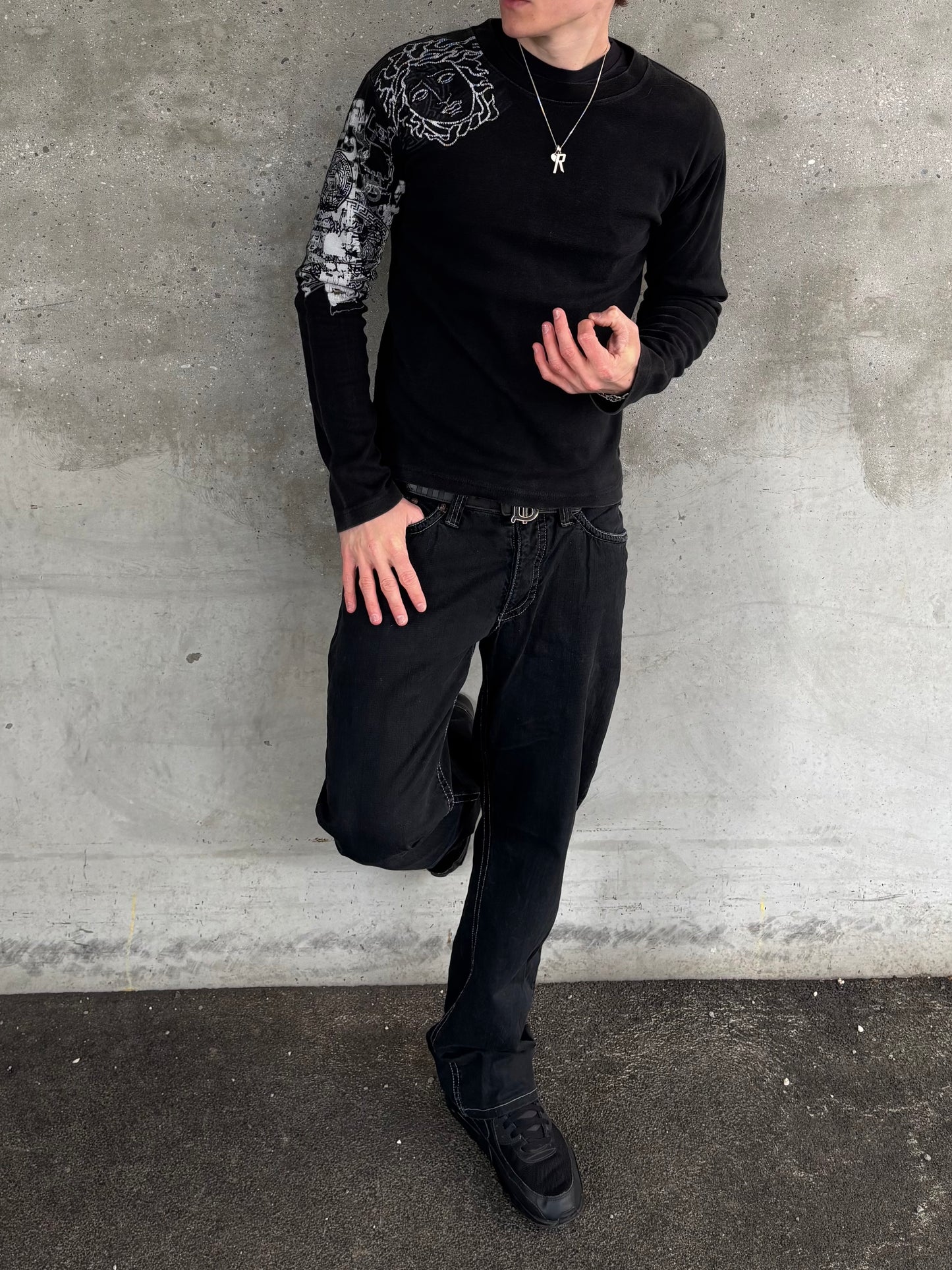 Jannik Versace Langarm M