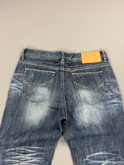 Japan Style Washed Straight Jeans vintage (L) 61season